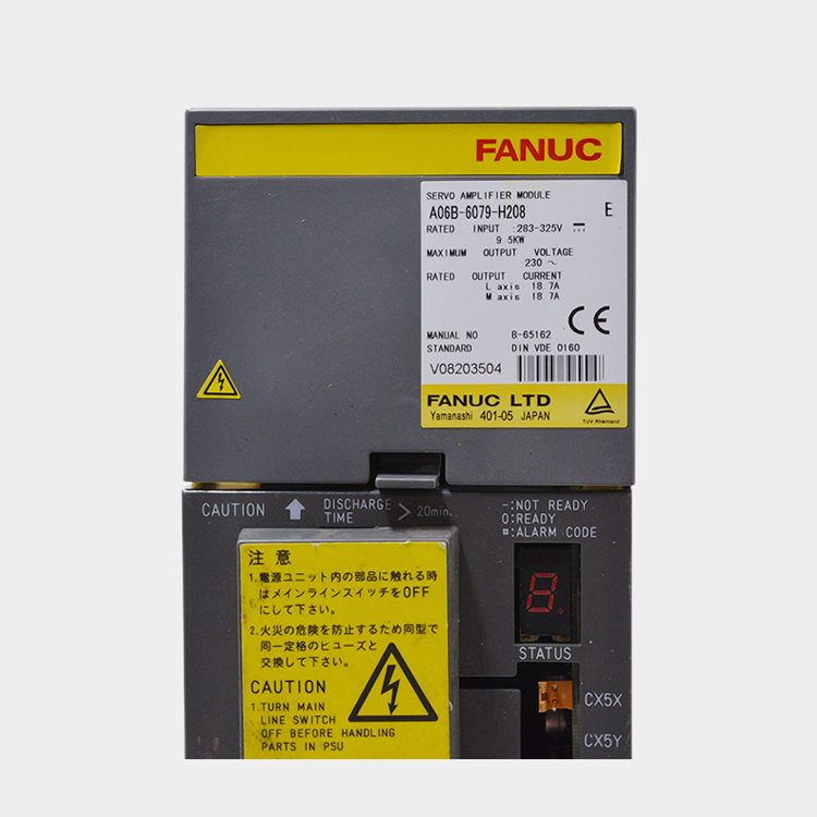 Excellent quality Fanuc System - Japan original fanuc servo amplifier A06B-6079-H208 – Weite detail pictures